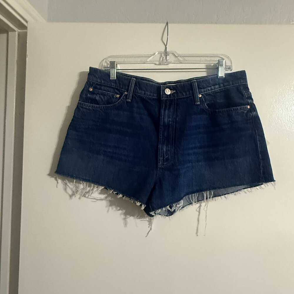Brand New W/Tags Mother Women Denim Shorts COLOR: Did You Bring Me Anything - Picture 8 of 9